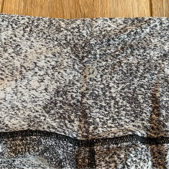 Lululemon High Waisted Leggings - 4 - Gray Marbled - Picture 6 of 12